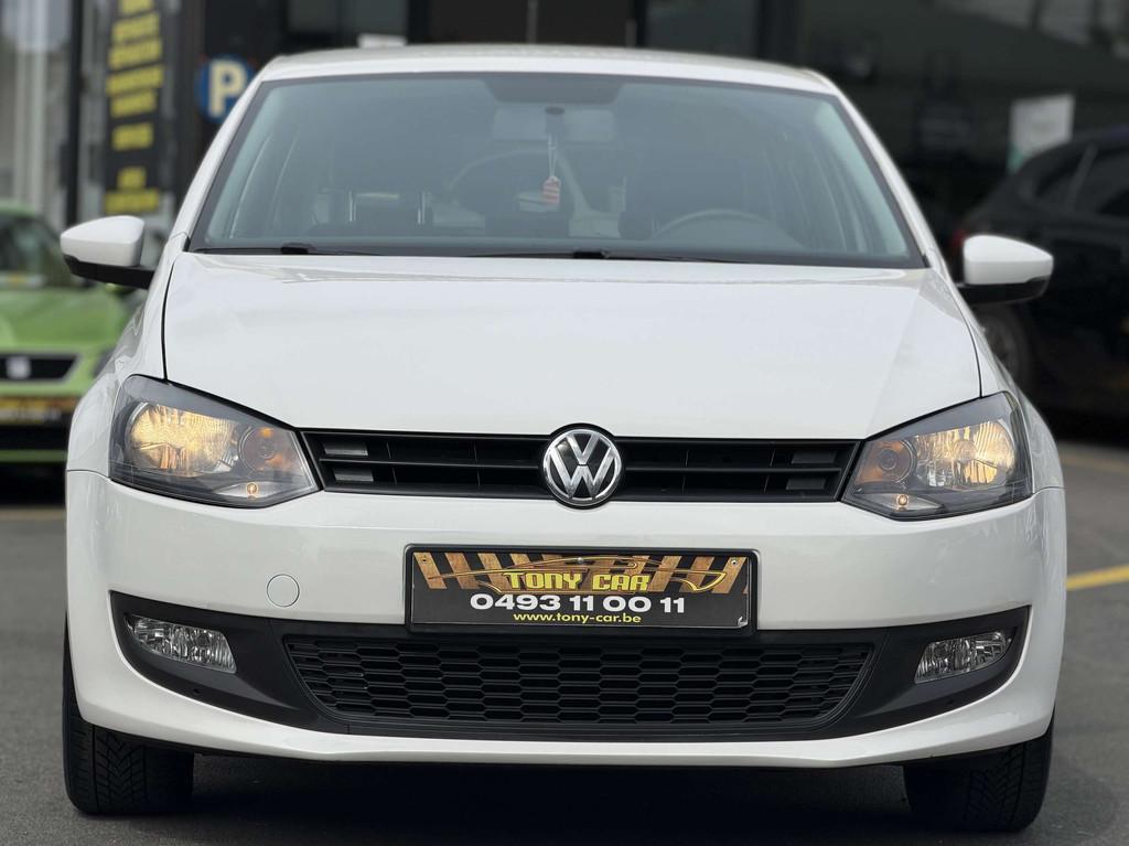 Volkswagen Polo Polo 1.2i*NAVI*BT*AUX*CLIMA* Garantie 12 Moi, Auto's, Euro 5, Gebruikt, Zwart, 1198 cc