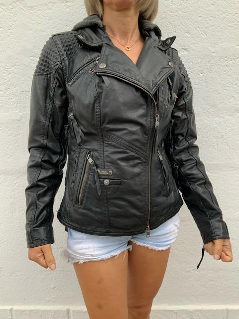 Veste moto cuir HD, Motos, Vêtements | Vêtements de moto, Enlèvement ou Envoi, Femmes, Manteau | cuir