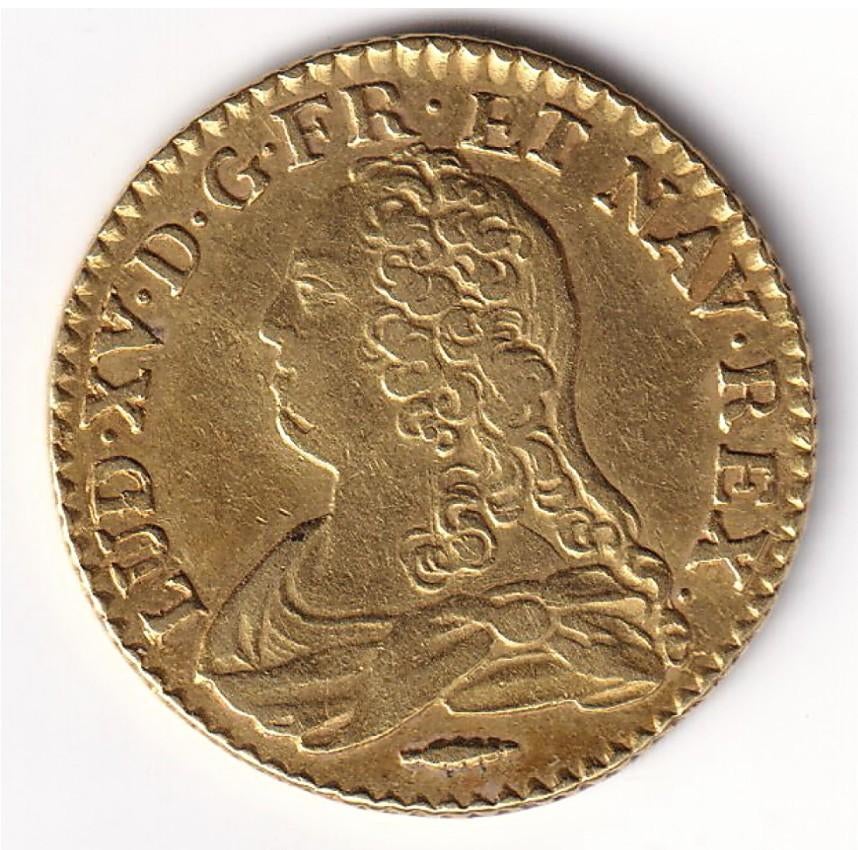 1 Louis d'or 1726 (X/Amiens) 8,16 grammes 22 carats Au, Envoi, France, Monnaie en vrac, Or