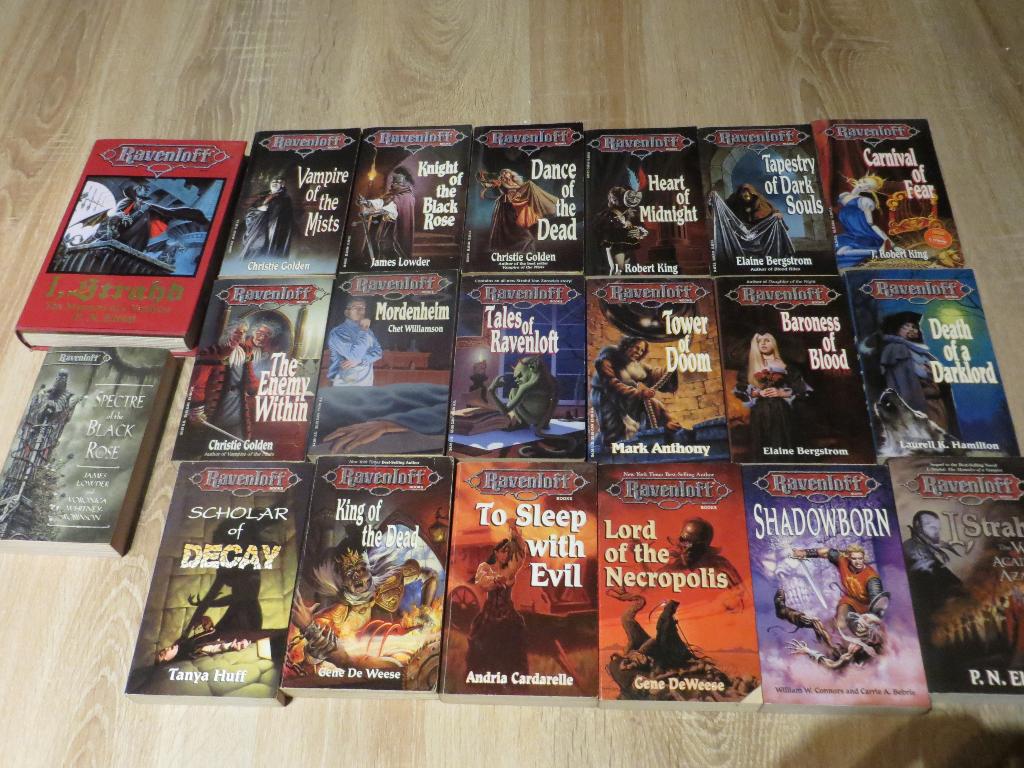 collectie TSR Ravenloft Novels, Livres, Fantastique, Enlèvement ou Envoi