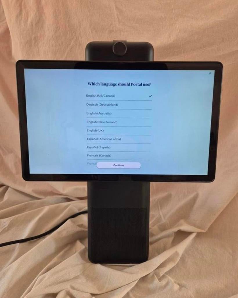 Facebook Portal+ Smart display Video Call, Ophalen