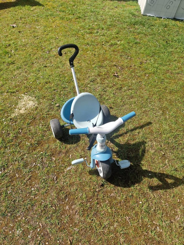 Peuterfiets, Ophalen, Gebruikt