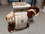 socle  pour pot plante ou décor éléphant, Jardin & Terrasse, 40 cm ou plus, 40 à 70 cm, Poterie, Comme neuf