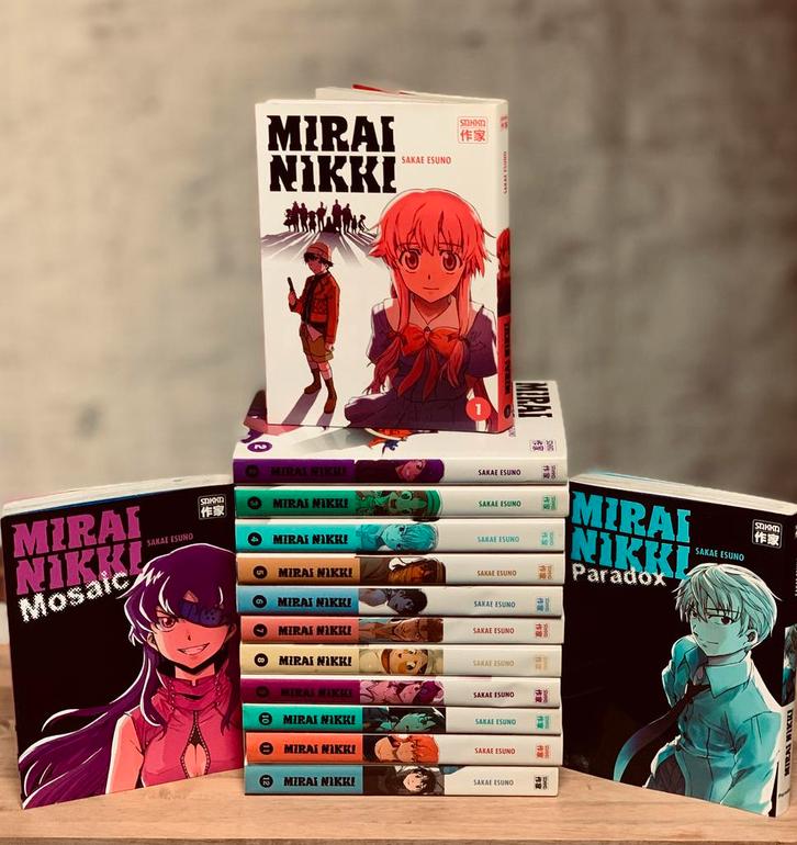 Mangas : Mirai Nikki - Blood Lad - Fairy Tail, Livres, BD | Comics, Comme neuf, Enlèvement ou Envoi