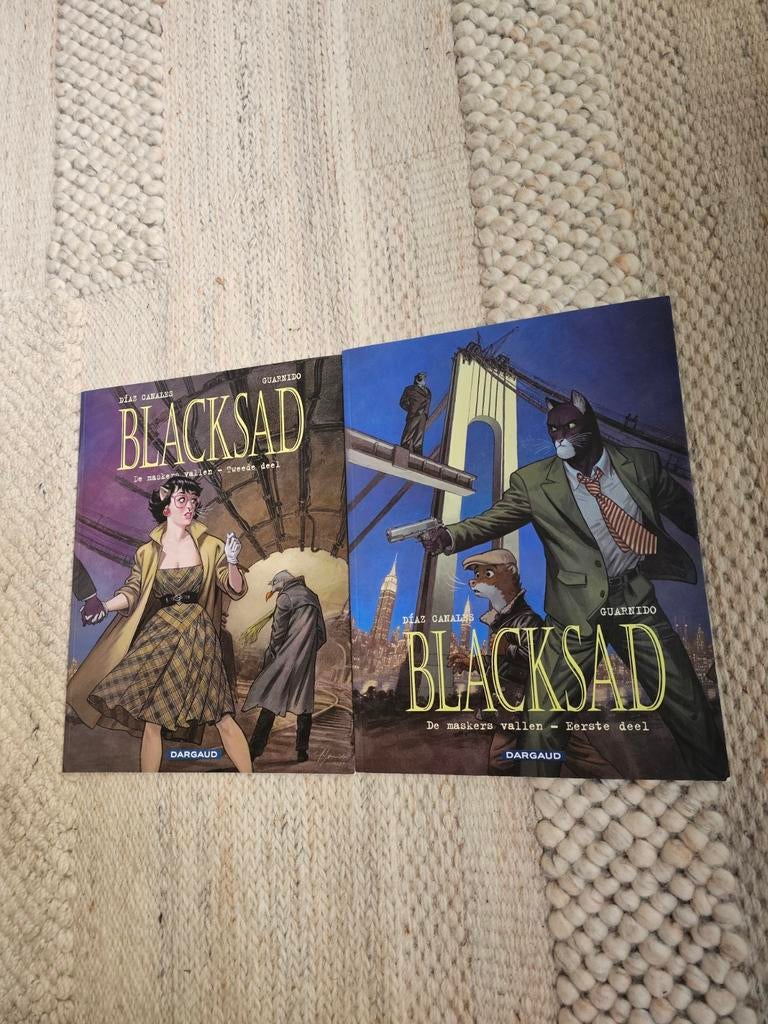 Bande dessinée Blacksad 5 & 6 en 2 parties en parfait état, Livres, BD | Comics, Enlèvement ou Envoi, Comme neuf, Guarnido, Europe