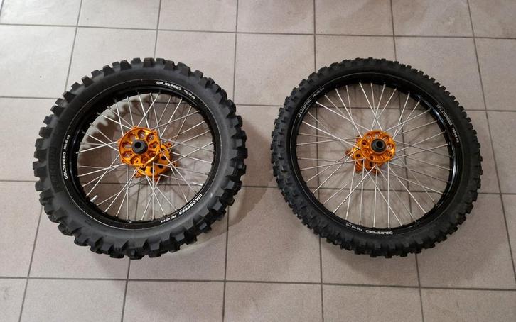 Ktm exc wielenset 21-18 inch, Motos, Pièces | Autre, Utilisé, Enlèvement