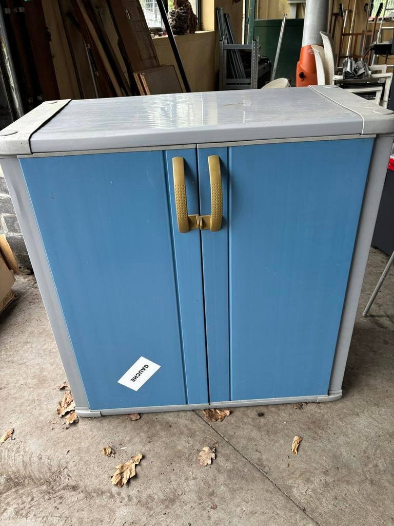 Tuinkast/ bergingkast, Tuin en Terras, Bergingen en Tuinkasten, Ophalen, Gebruikt, Kunststof, Overige typen