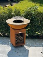 Plancha BBQ cortenstaal – plaatdikte 1 cm – met accessoires, Jardin & Terrasse, Barbecues au charbon de bois, Enlèvement, Neuf