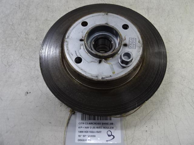 FREIN DISQUE ARRIÈRE Citroën C3 Aircross (2C / 2R), Autos : Pièces & Accessoires, Freins & Transmission, Citroën, Utilisé