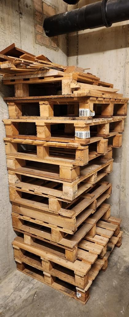 Houten pallets GRATIS., Doe-het-zelf en Bouw, Ophalen