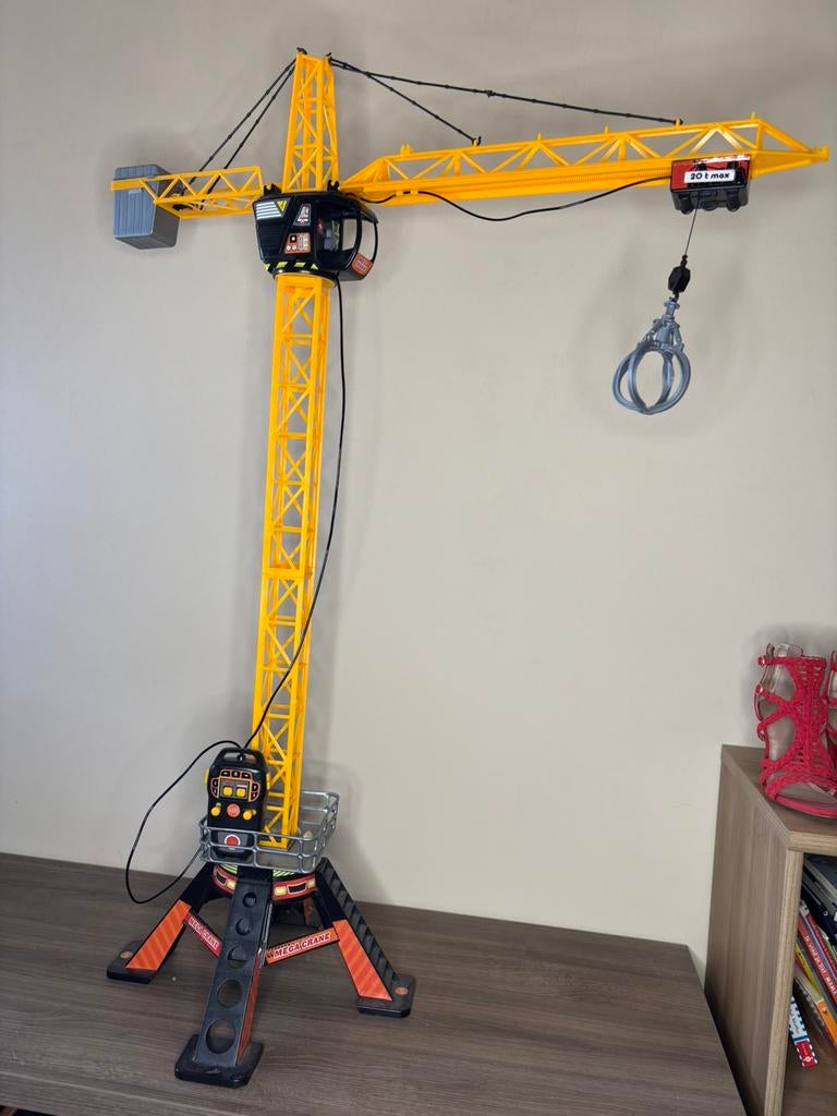 Dicky Toys Kraan, Ophalen, Gebruikt, Afstandsbediening