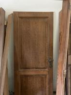 Eiken deuren (3), dubbele deur met glas en meer, Doe-het-zelf en Bouw, Ophalen, Minder dan 80 cm, Binnendeur, Zo goed als nieuw
