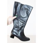 Bottes souples en cuir Gabor s17 (Taille 5½/38½) €70, -, Gabor, Comme neuf, Bottes hautes, Noir