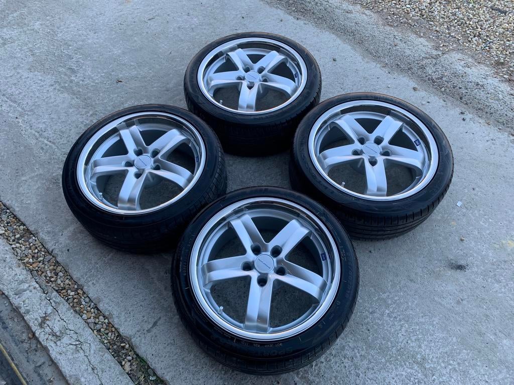 Nouveau jeu de jantes Radius 18 pouces ! 5 x 120, Autos : Pièces & Accessoires, Pneus & Jantes, Pneus et Jantes, Pneus été, 18 pouces