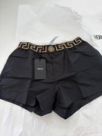Short de bain Versace, Envoi, Taille 48/50 (M), Noir, Short de bain