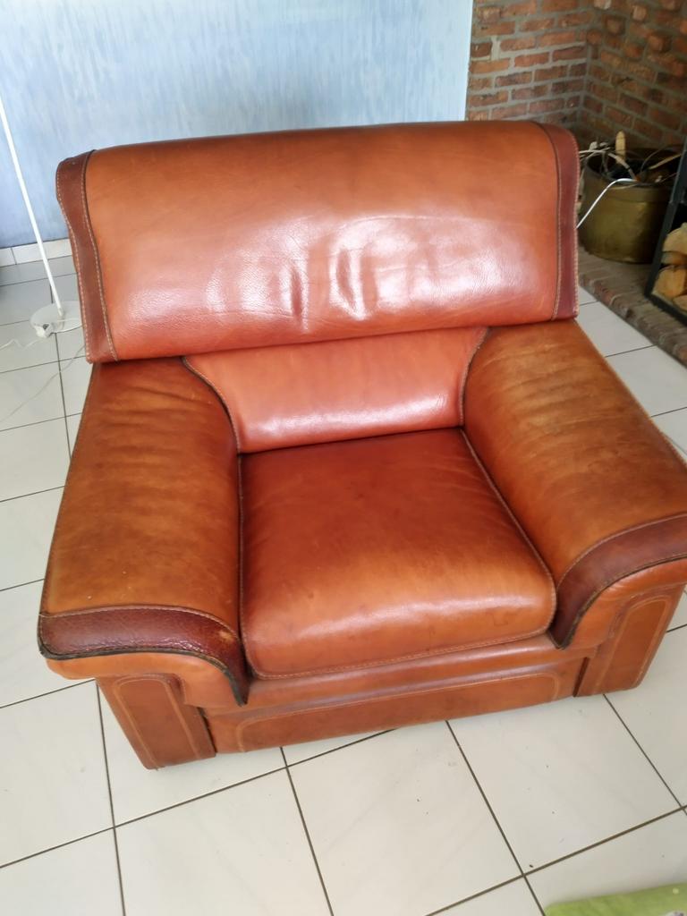 Siège en cuir, Enlèvement, Utilisé, Une personne, Cuir