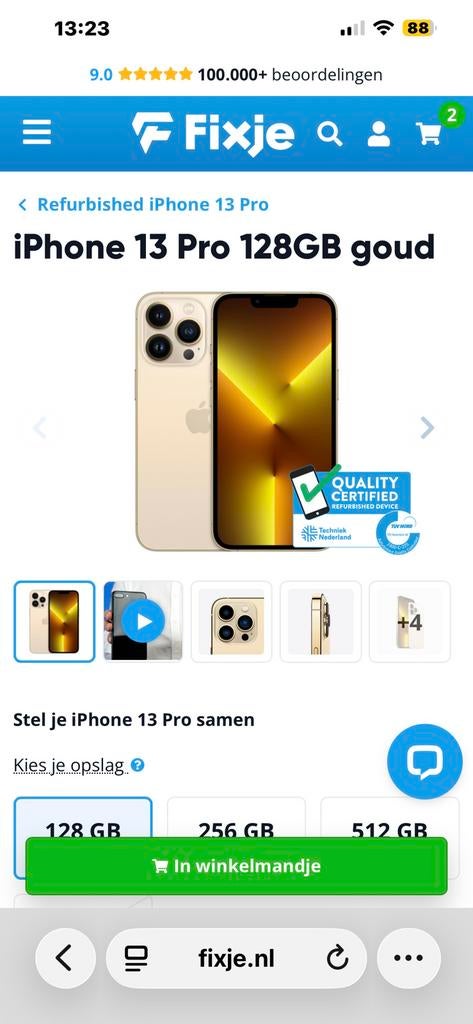 Ipchone13pro max 128 gb, Telecommunicatie, Mobiele telefoons | Apple iPhone, Ophalen, 128 GB, Zonder simlock, Zilver