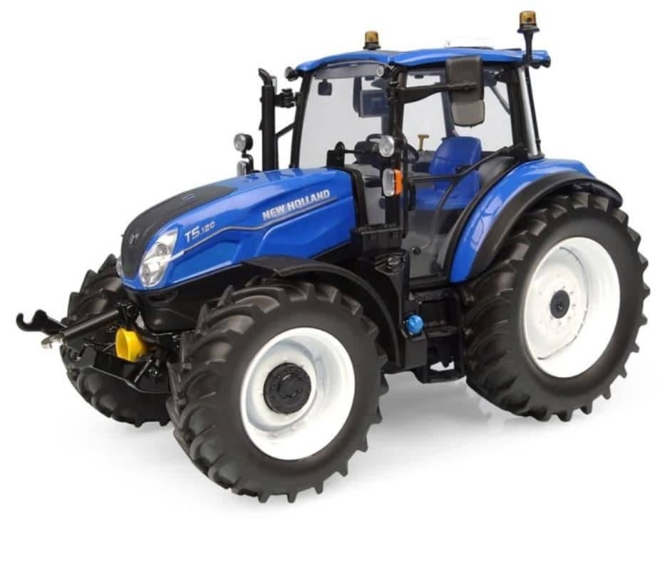 New Holland T5.120 à commande double, Hobby & Loisirs créatifs, Voitures miniatures | 1:32, Envoi, Neuf, Tracteur et Agriculture