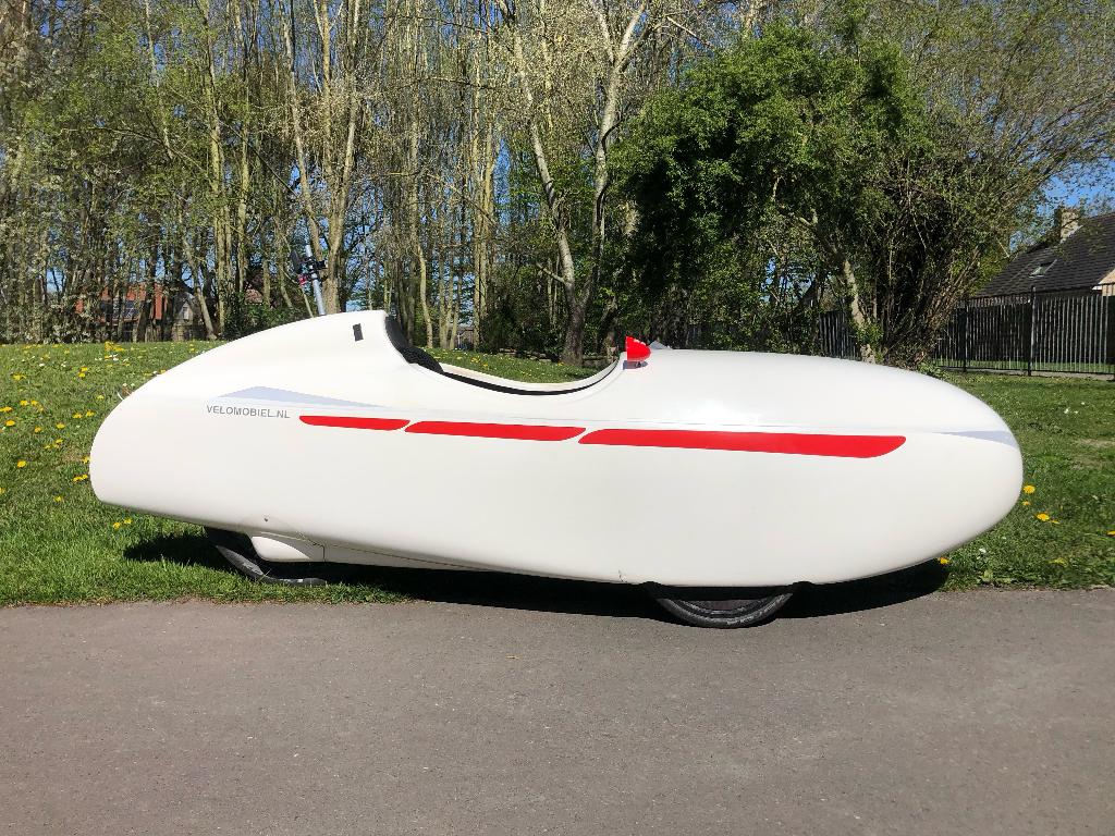 Quest - velomobiel nl - ligfiets - velomobiel, Vélos & Vélomoteurs, Autres marques, Comme neuf, Enlèvement, Guidon haut