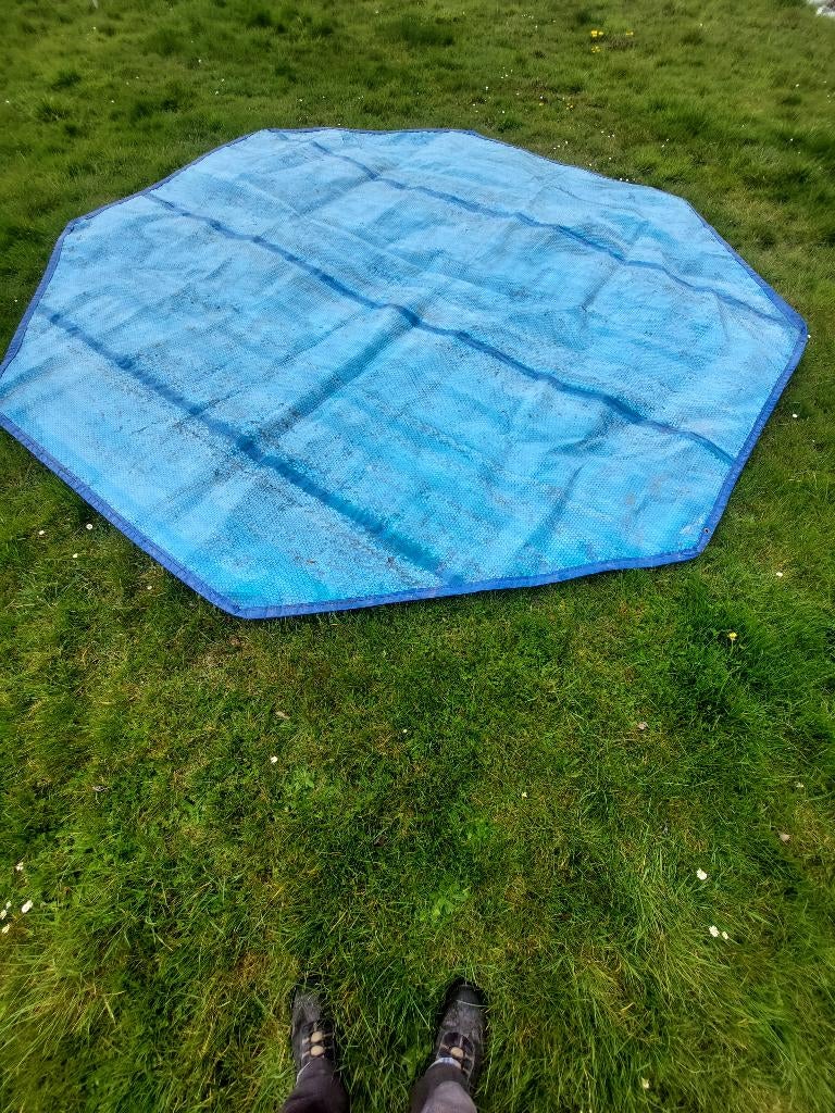 Bache bulle piscine exagonale 4m15, Ophalen