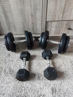 Haltères - Set, Sports & Fitness, Enlèvement ou Envoi, Utilisé, Haltère