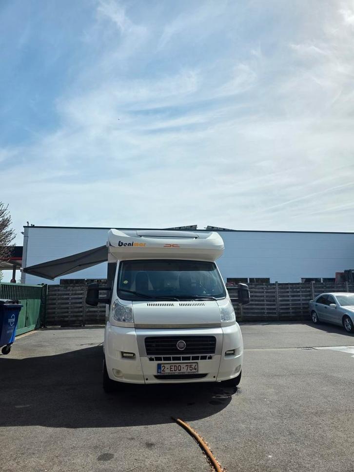 Benimar Mileo 231 tot in de puntjes onderhouden., Caravanes & Camping, Camping-cars, Particulier, jusqu'à 3, Semi-intégral, Benimar