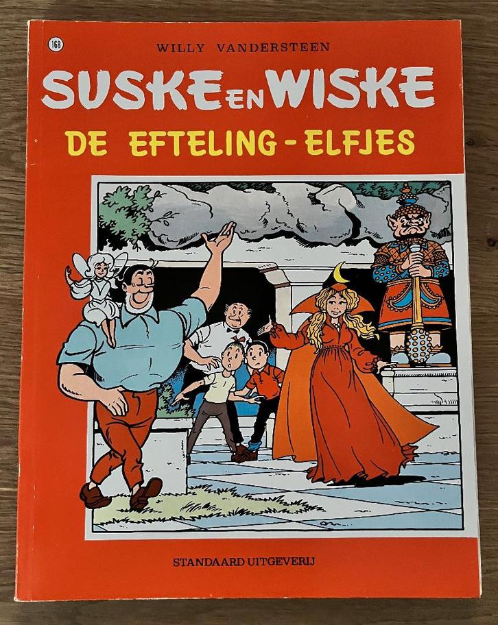 Suske en Wiske - De Efteling-elfjes -168(1994) Strip, Boeken, Stripverhalen, Gelezen, Eén stripboek