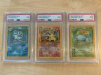 base set big trio psa 9, Ophalen, Foil