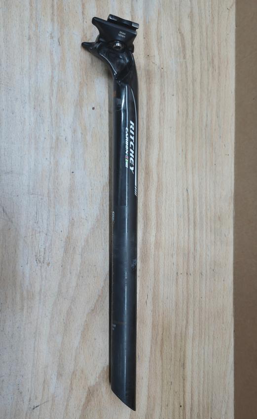 RITCHEY carbon zadelpen 27.2 x 400mm, Fietsen en Brommers, Fietsonderdelen, Gebruikt, Zadel, Carbon, Ritchey