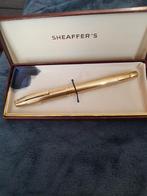 Beau stylo à plume vintage gold de la marque sheaffer, Enlèvement ou Envoi, Stylo, Sheaffer