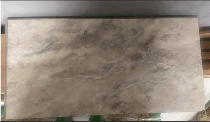 Laatste pallet keuze 4 kleuren coretec met ondervloer16€/m2, Bricolage & Construction, Dalles & Carrelages, Comme neuf, Enlèvement