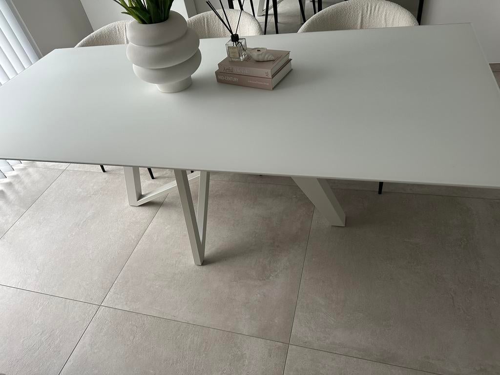 Prenuptia tafel 220x100, Ophalen, Zo goed als nieuw