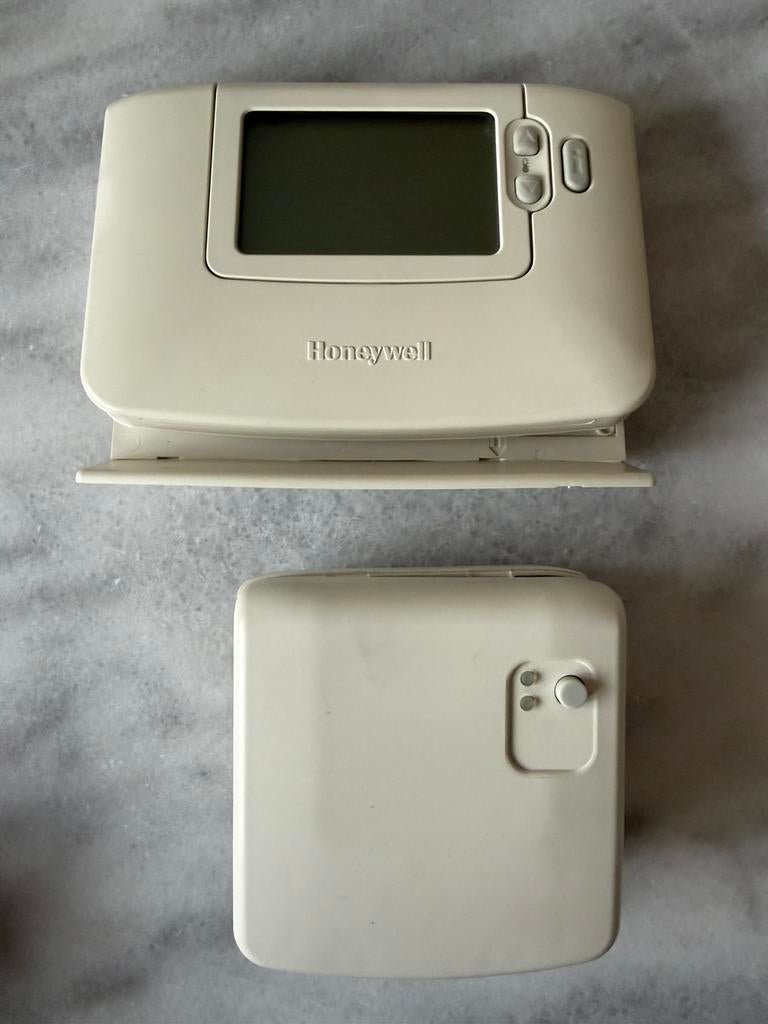 Draadloze Thermostaat Honeywell CM927 met ontvangstmodule, Ophalen of Verzenden, Zo goed als nieuw