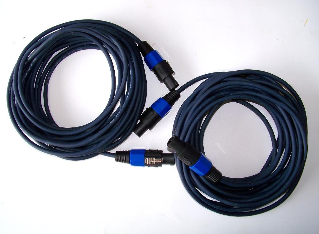 Luidsprekersnoeren 2x7,5 meter - 2x1,5 mm, Muziek en Instrumenten, Kabels en Stekkers, Nieuw, Speaker of Versterker, Ophalen of Verzenden