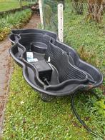 Bassin étang : coque + matériel, Tuin en Terras, Ophalen, Gebruikt