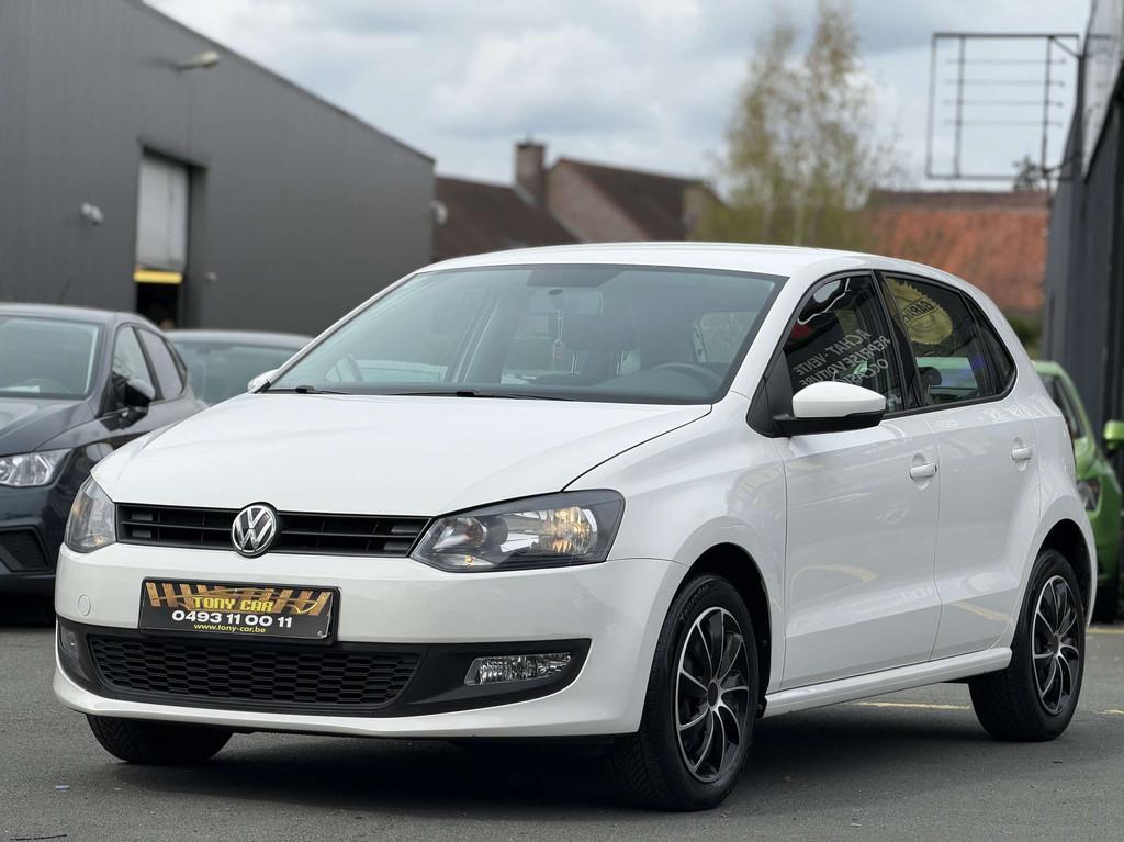 Volkswagen Polo Polo 1.2i*NAVI*BT*AUX*CLIMA* Garantie 12 Moi, Auto's, Euro 5, Gebruikt, Zwart, 1198 cc
