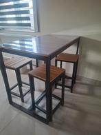 Bartafel met krukken, Ophalen