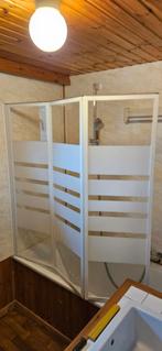 Accordeon scherm douche, Ophalen