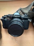 Set met canon av 1 en canon t70 met bijhorende lenzen, Audio, Tv en Foto, Ophalen, Gebruikt, Canon