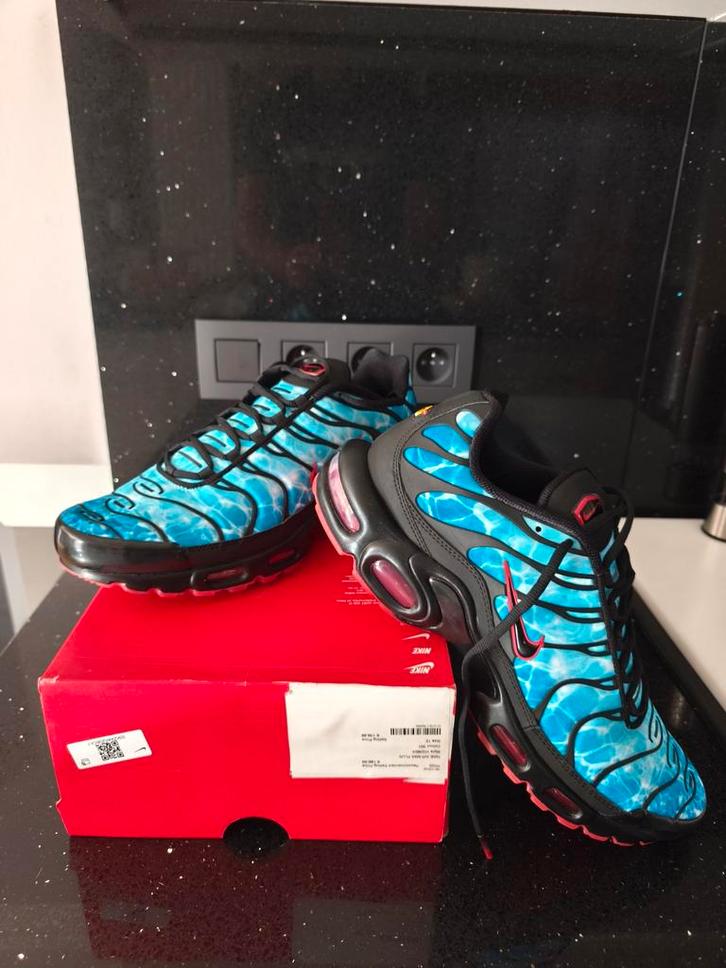 Nike Air Max Plus TN Water Blue Red T46 Neuve, Vêtements | Hommes, Chaussures