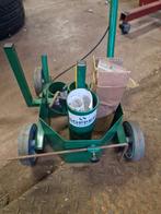 Toestel parking lijnen te verven, Ophalen