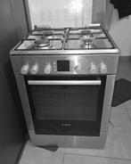 gasfornuis met elektrische oven (Bosch), Elektronische apparatuur, Fornuizen, Ophalen, 60 cm of meer, 4 kookzones, Zo goed als nieuw