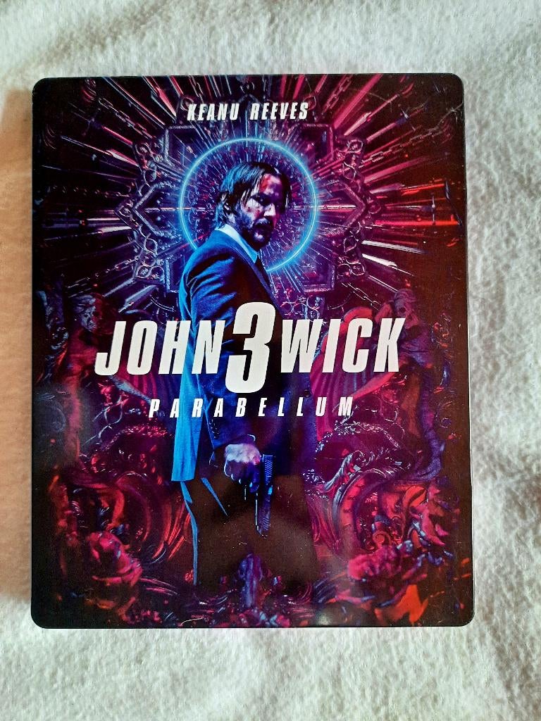 John Wick 3 (Steelbook 4K & Blu Ray), Ophalen, Zo goed als nieuw, Actie