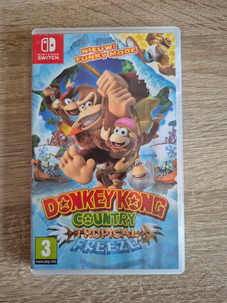 Donkey Kong country topical freeze, Consoles de jeu & Jeux vidéo, Jeux | Nintendo Switch, Enlèvement ou Envoi, Comme neuf, Aventure et Action