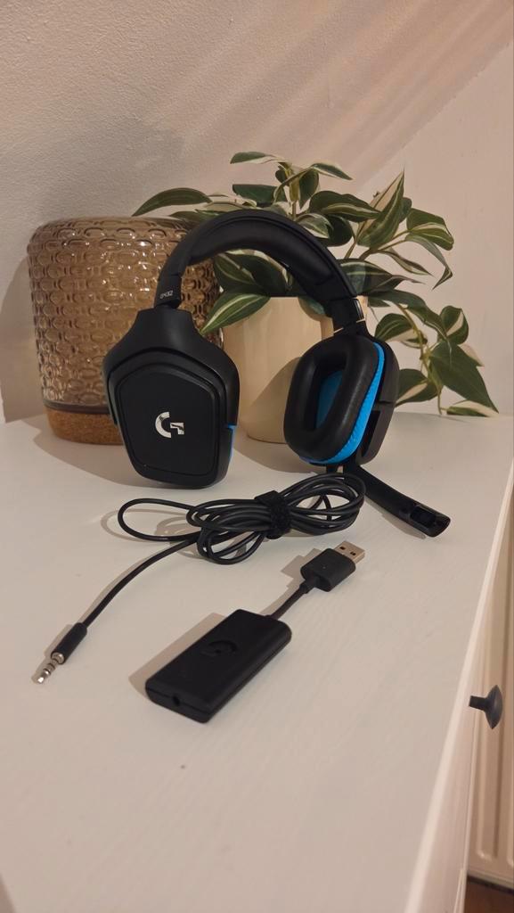 Gaming headset - Logitech G432, Computers en Software, Headsets, Over-ear, Gaming headset, Ophalen of Verzenden