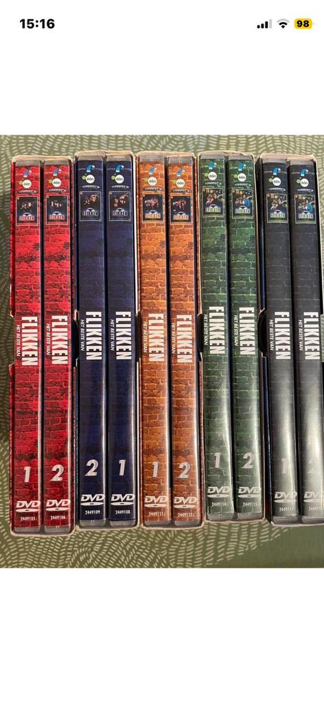 Dvd’s Collectie Flikken, Cd's en Dvd's, Ophalen, Zo goed als nieuw