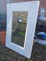 Witte, brocante spiegel, Ophalen