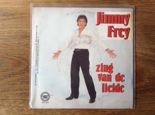 single jimmy frey, CD & DVD, Vinyles Singles, Housse de protection extérieure, Pochette photo, Pressage original, Single, 1980 - 1989