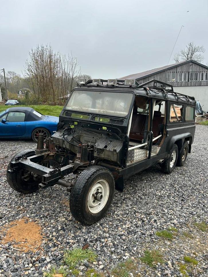 Project Defender 6X6, Auto's, Land Rover, Particulier, Defender, Diesel, Euro 3, SUV of Terreinwagen, 5 deurs, Handgeschakeld