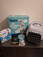 Katten speelgoed, eetbak,  krabpaal en vervoermand...., Dieren en Toebehoren, Katten-accessoires, Ophalen, Nieuw